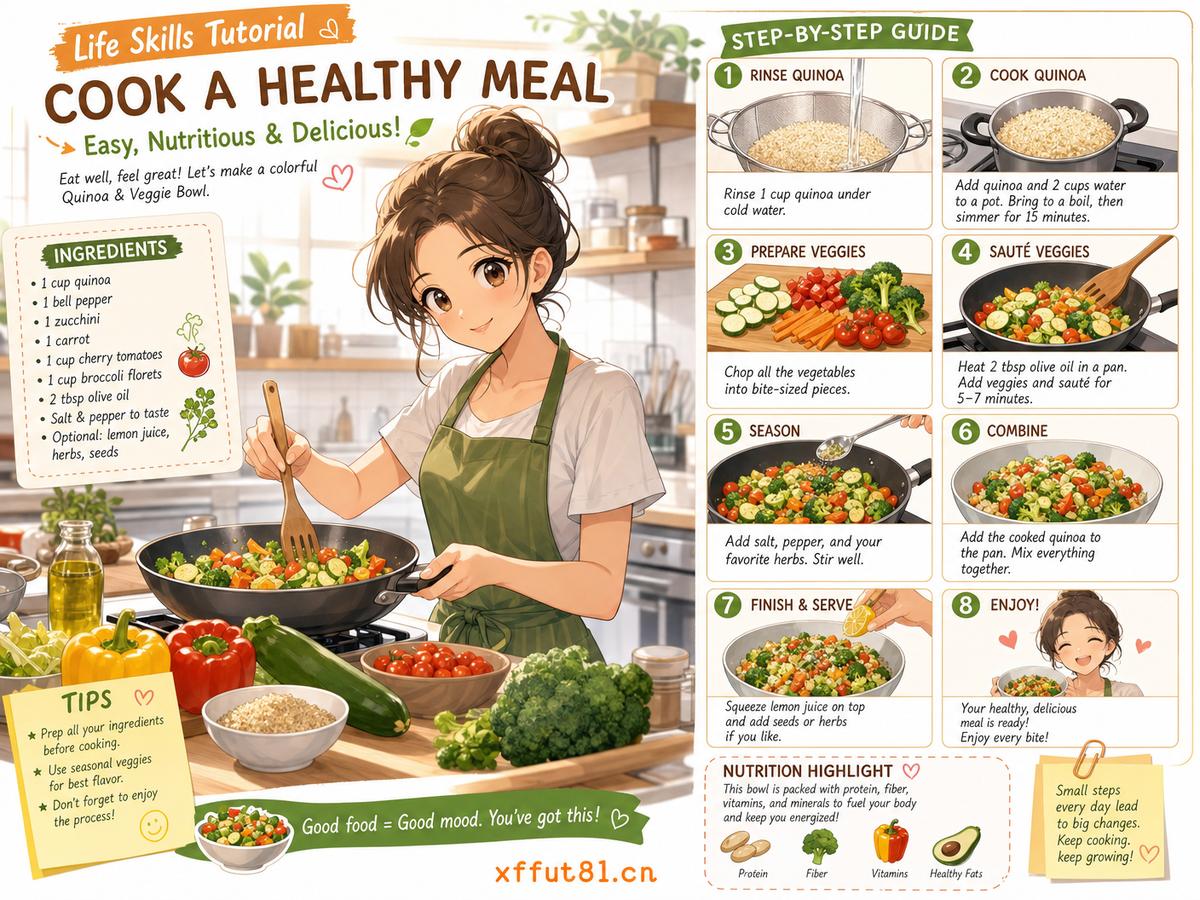 暗网生活技能动漫-健康饮食教程